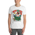 Merry Bin-Mas Unisex T-Shirt – Funny Summer Christmas Bin Chicken Tee