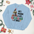 Santa Ibis Bin Chicken It Twice Christmas Jumper Sweatshirt